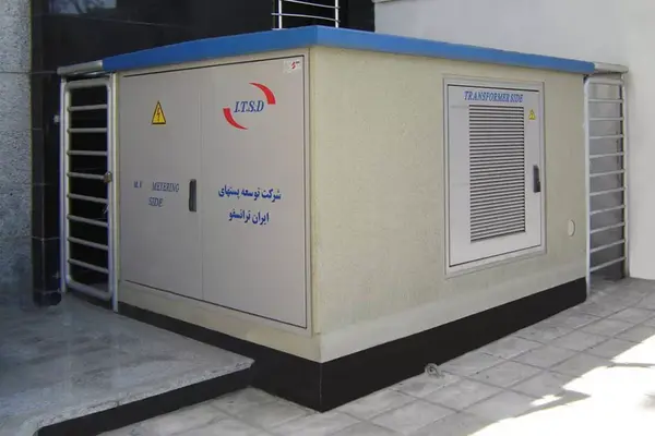 پست تمام بتنی نیمه دفنی